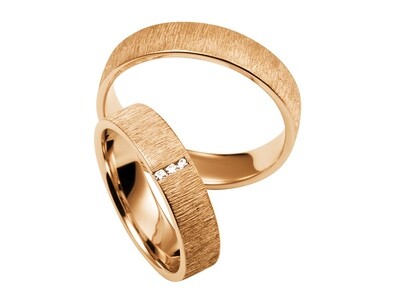 Eheringe Set Mittelgold Trauringe Ringe