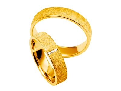 Eheringe Set Gelbgold Trauringe Ringe