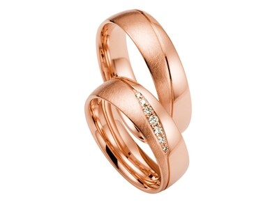Eheringe Set Rotgold Trauringe Ringe
