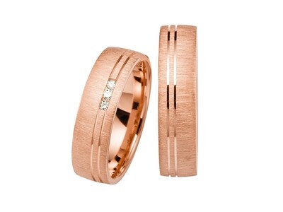 Eheringe Set Rotgold Trauringe Ringe