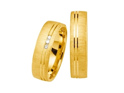 Eheringe Set Gelbgold Trauringe Ringe