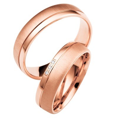 Eheringe Set Rotgold Trauringe Ringe