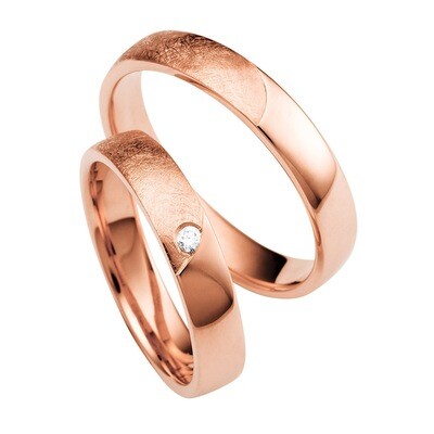 Eheringe Set Rotgold Trauringe Ringe