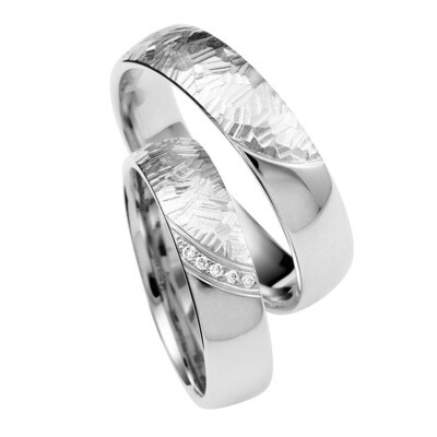 Eheringe Set Weißgold Trauringe Ringe