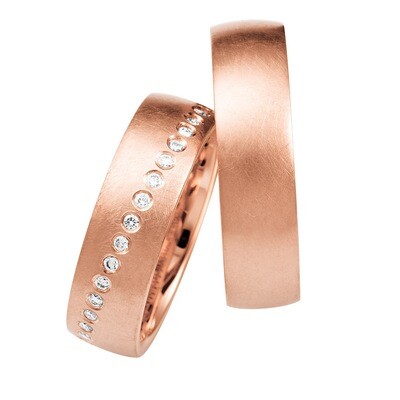 Eheringe Set Rotgold Trauringe Ringe