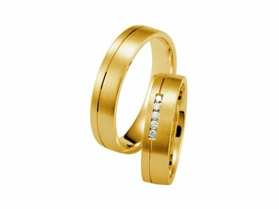 Eheringe Set Gelbgold Trauringe Ringe