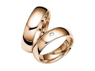 Eheringe Set Mittelgold Trauringe Ringe