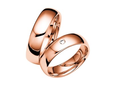 Eheringe Set Rotgold Trauringe Ringe