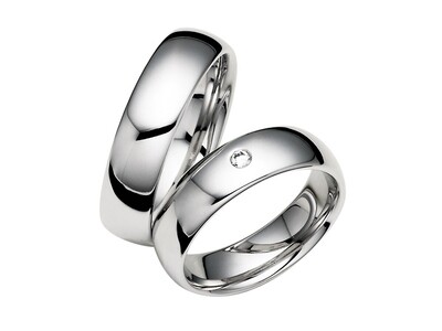 Eheringe Set Weißgold Trauringe Ringe