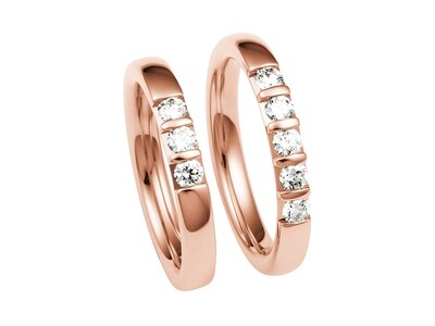 Damen Eheringe Rotgold Trauringe Ringe