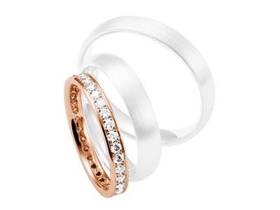 Beisteckring Rotgold
