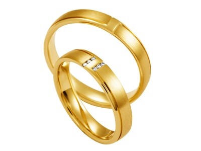 EHERINGSET GELBGOLD RINGE 585/000 GOLDSCHMIEDE JUWELIER EDER FELDBACH