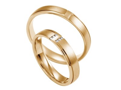 EHERINGSET MITTELGOLD ROSEGOLD RINGE 585/000 GOLDSCHMIEDE JUWELIER EDER FELDBACH
