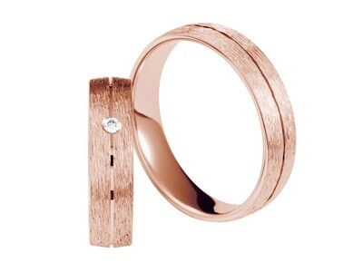 EHERINGSET MITTELGOLD ROSEGOLD RINGE 585/000 GOLDSCHMIEDE JUWELIER EDER FELDBACH