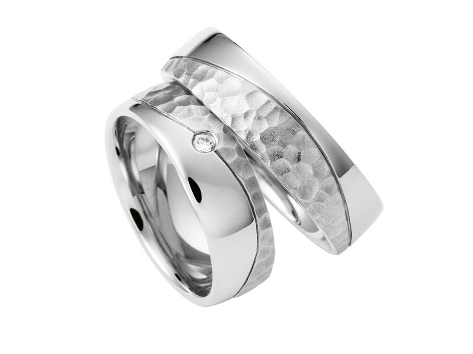 EHERINGSET PALLADIUM WEISSGOLD RINGE 585/000 GOLDSCHMIEDE JUWELIER EDER FELDBACH