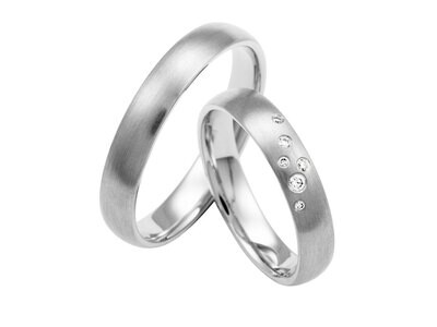 EHERINGSET PALLADIUM WEISSGOLD RINGE 585/000 GOLDSCHMIEDE JUWELIER EDER FELDBACH