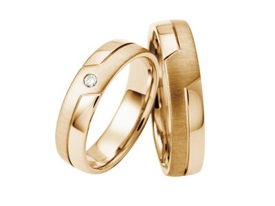 EHERINGSET GELBGOLD RINGE 585/000 GOLDSCHMIEDE JUWELIER EDER FELDBACH