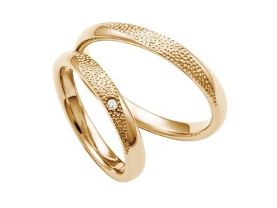 EHERINGSET MITTELGOLD ROSEGOLD RINGE 585/000 GOLDSCHMIEDE JUWELIER EDER FELDBACH