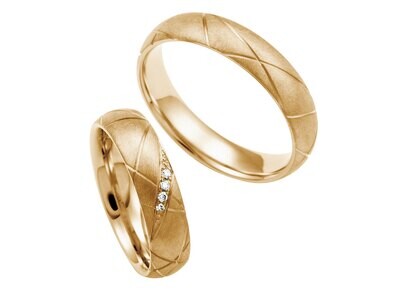 EHERINGSET MITTELGOLD ROSEGOLD RINGE 585/000 GOLDSCHMIEDE JUWELIER EDER FELDBACH
