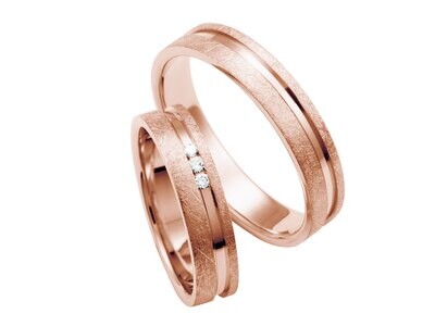 EHERINGSET ROTGOLD RINGE 585/000 000 GOLDSCHMIEDE JUWELIER EDER FELDBACH
