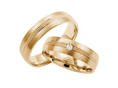 EHERINGSET MITTELGOLD ROSEGOLD RINGE 585/000 GOLDSCHMIEDE JUWELIER EDER FELDBACH