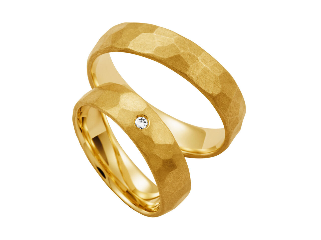 EHERINGSET GELBGOLD RINGE 585/000 GOLDSCHMIEDE JUWELIER EDER FELDBACH