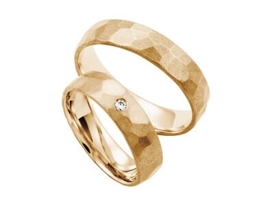 EHERINGSET MITTELGOLD ROSEGOLD RINGE 585/000 GOLDSCHMIEDE JUWELIER EDER FELDBACH