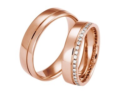 EHERINGSET ROTGOLD RINGE 585/000 000 GOLDSCHMIEDE JUWELIER EDER FELDBACH