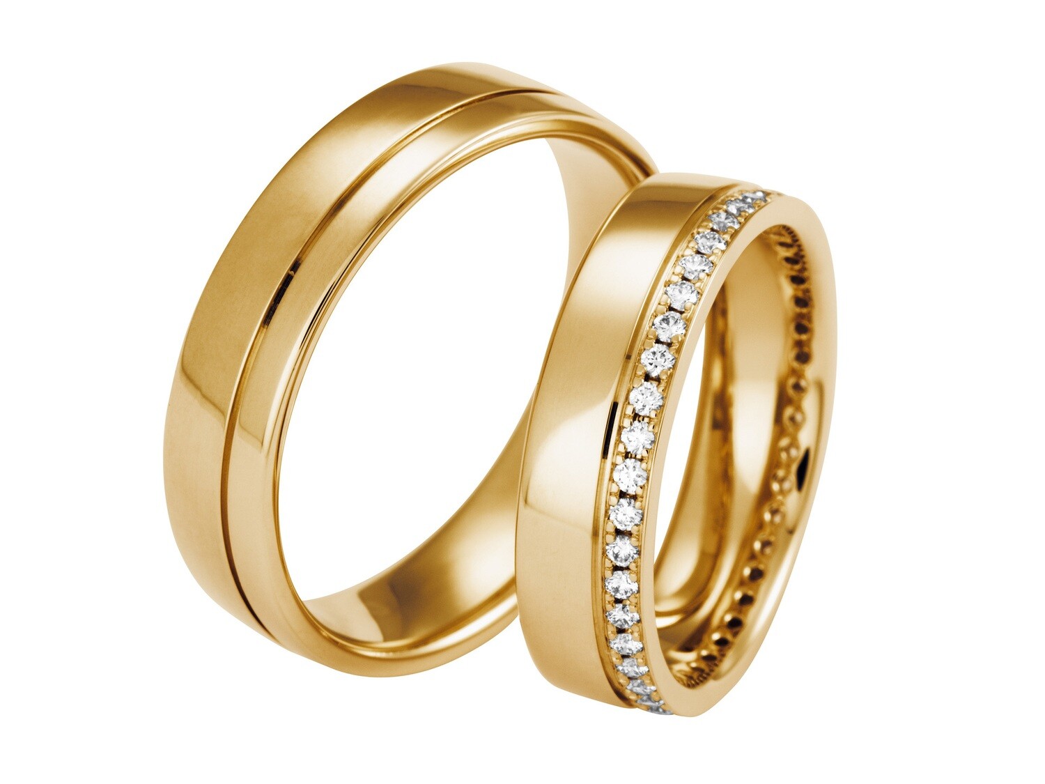 EHERINGSET MITTELGOLD ROSEGOLD RINGE 585/000 GOLDSCHMIEDE JUWELIER EDER FELDBACH