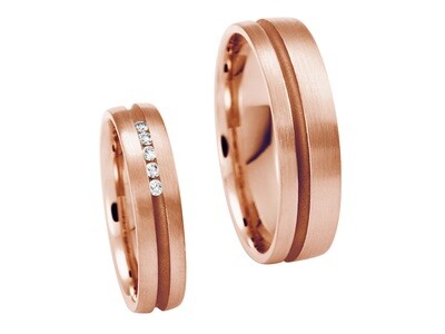 EHERINGSET ROTGOLD RINGE 585/000 000 GOLDSCHMIEDE JUWELIER EDER FELDBACH
