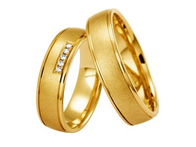EHERINGSET GELBGOLD RINGE 585/000 GOLDSCHMIEDE JUWELIER EDER FELDBACH