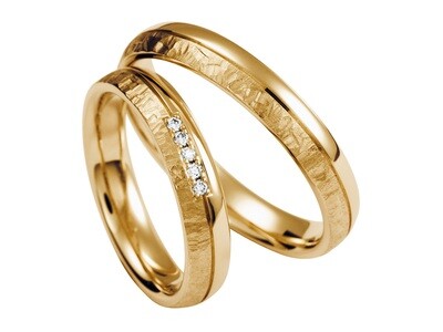 EHERINGSET MITTELGOLD ROSEGOLD RINGE 585/000 GOLDSCHMIEDE JUWELIER EDER FELDBACH
