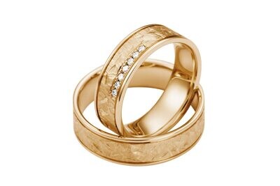 EHERINGSET MITTELGOLD ROSEGOLD RINGE 585/000 GOLDSCHMIEDE JUWELIER EDER FELDBACH