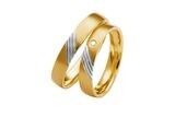 EHERINGSET WEISS GELB GOLD BICOLOR RING 585 / 000 GOLDSCHMIEDE JUWELIER EDER FELDBACH