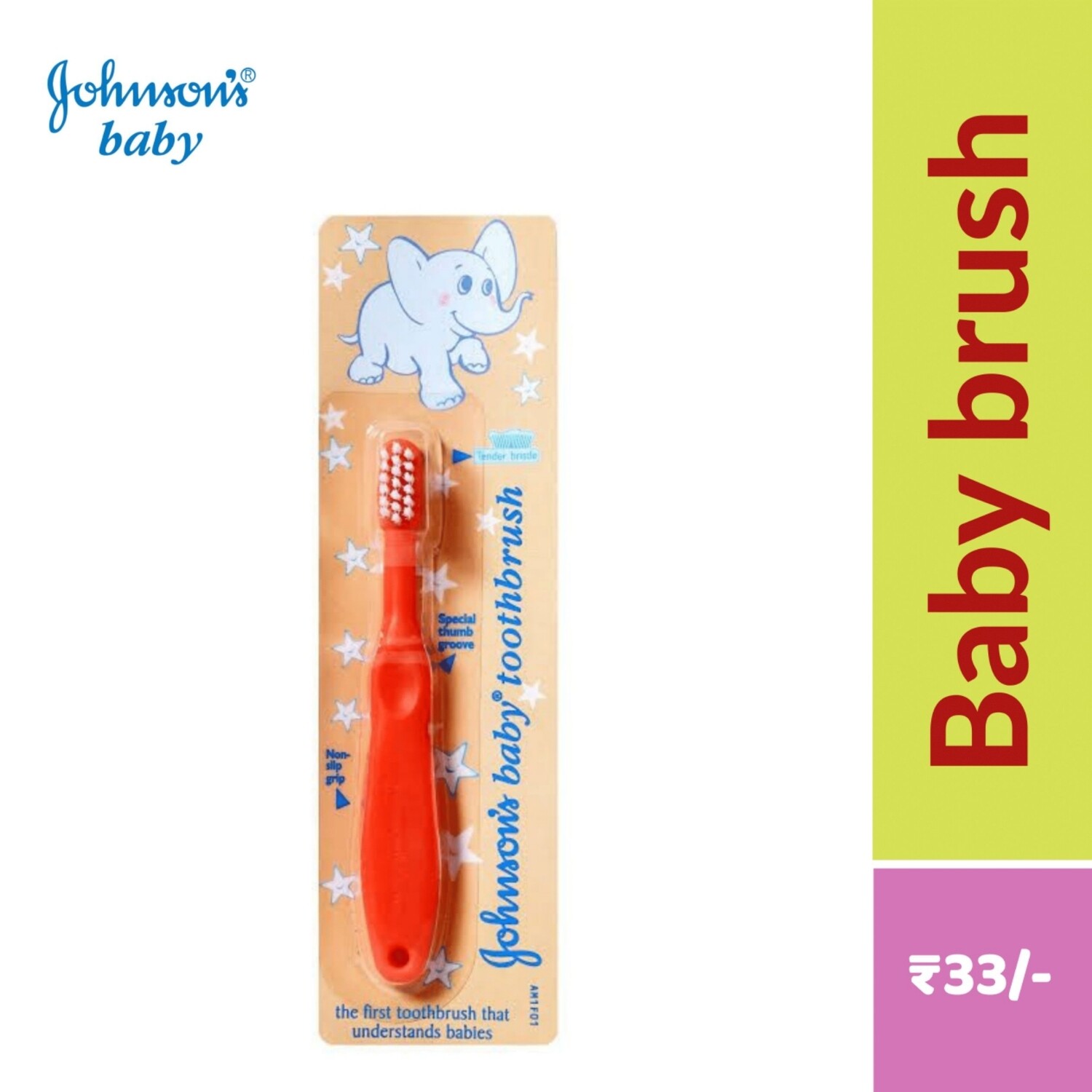 johnson's baby toothbrush