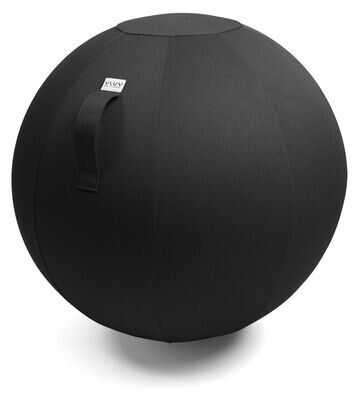 VLUV Sitzball LEIV 65 cm schwarz