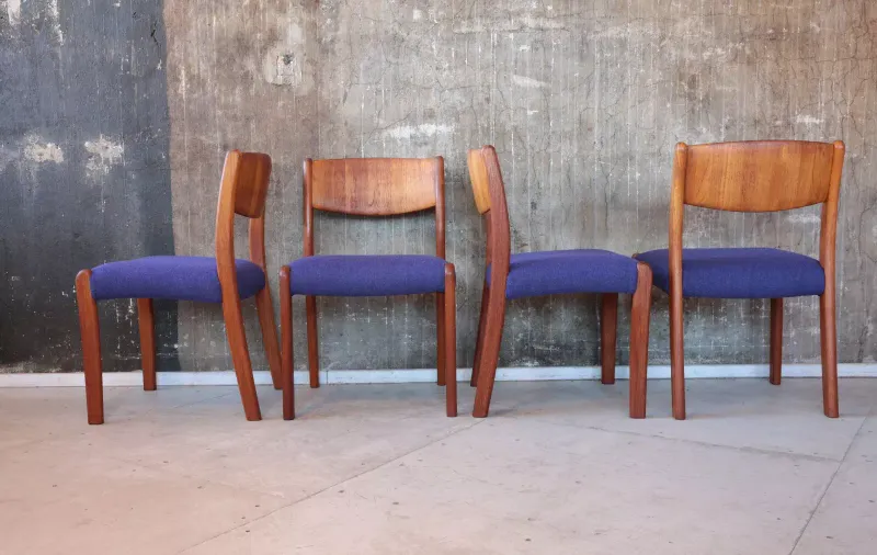 4er Set Vintage Stühle