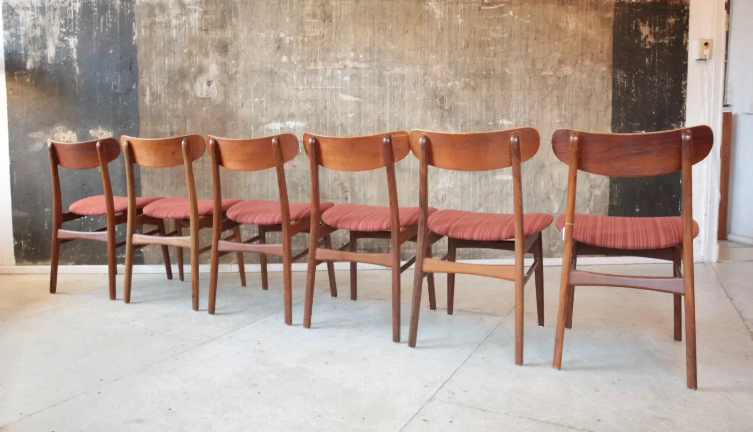 6er Set Vintage Stühle