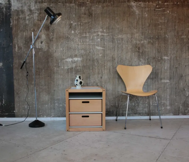 Vintage Bettkommode Vintage Bettkommode