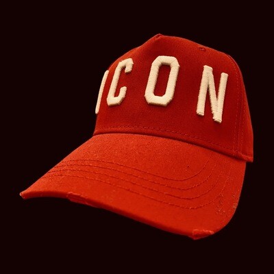 D2 Cap ICON red/white