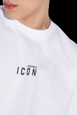 D2 T-Shirt ICON D2 small Logo, white