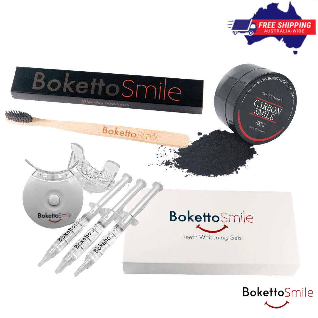 [Full Package] Boketto Teeth Whitening Kit