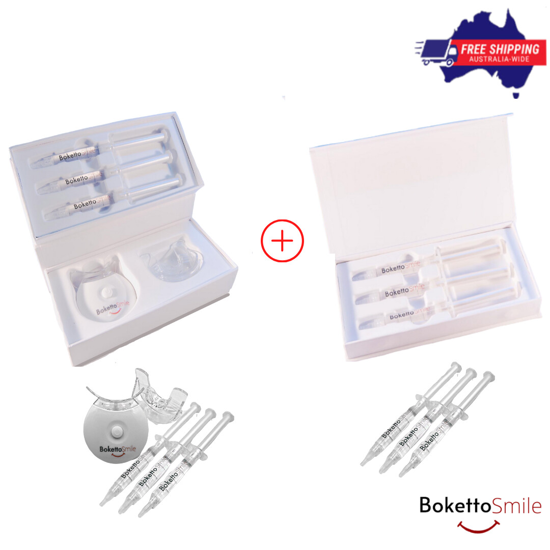 [Dual Pack]Teeth Whitening Kit + Gel Refill Kit