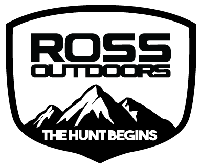 Ross Outdoors Badge Decal-The Hunt Begins Ross Outdoors Badge Decal-The Hunt Begins