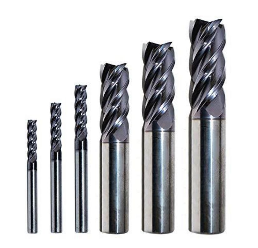 1/8&quot; 4FL SQUARE VARI-HELIX STD LENGTH