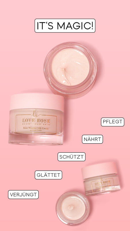Rose Wonder ? Silk Cream 24h Pflege 50ml Rose Wonder ? Silk Cream 24h Pflege 50ml