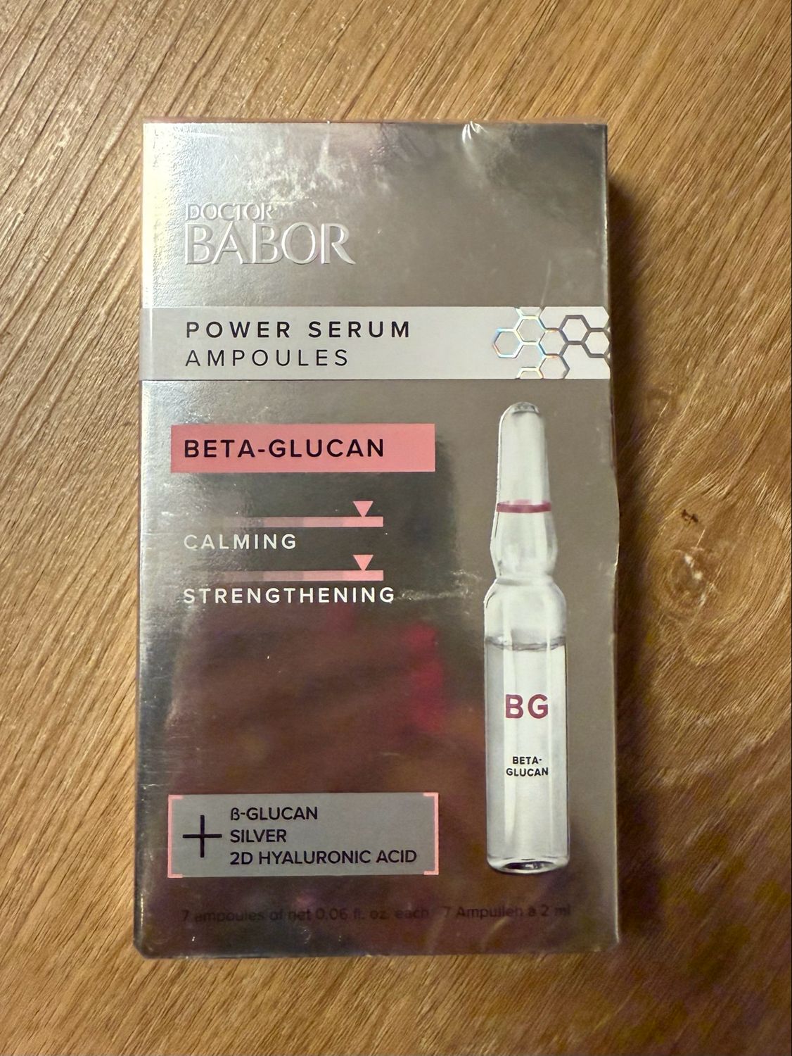 Beta Glucan Ampullen