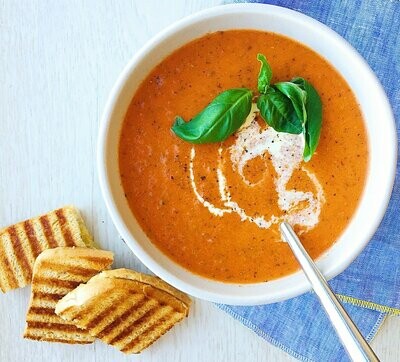 Tomato & Basil Soup (Ve)