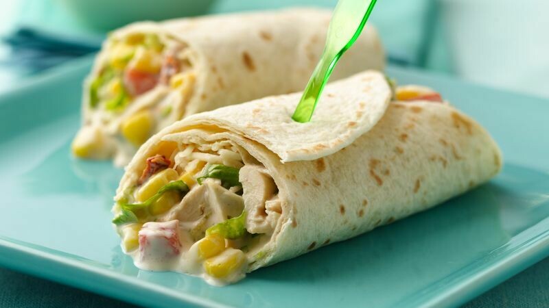 Breaded Chicken Wrap