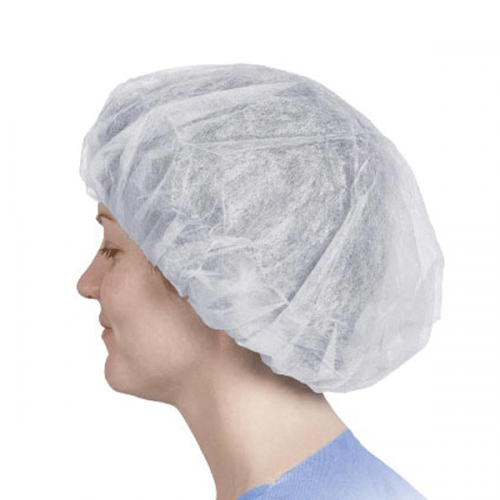 Bouffant Caps 24 Inch White Pack of 100